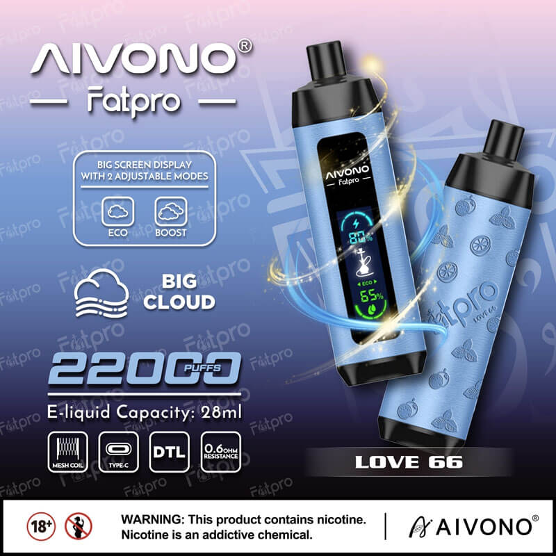 AIVONO Aim Fatpro 22000 Puffs Disposable Vape