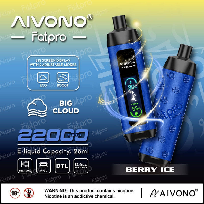 AIVONO Aim Fatpro 22000 Puffs Disposable Vape