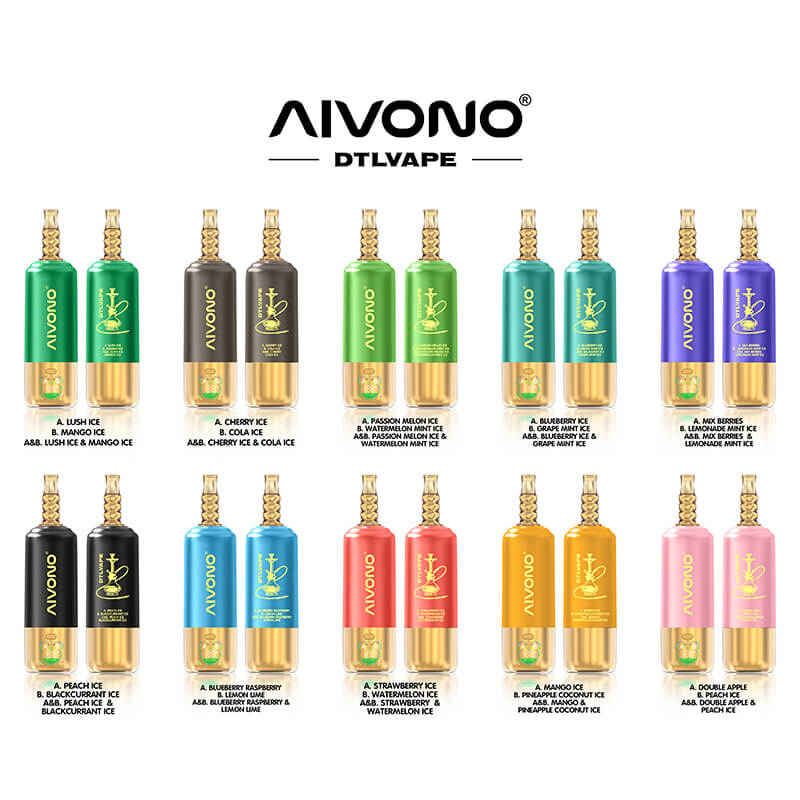 Aivono 160000 Puffs 3in1 Shisha DTL Disposable Vape