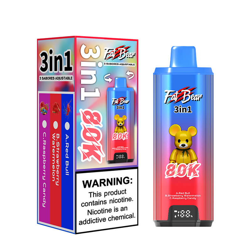 Aivono Aim Fatbear 80000 Puffs Triple Flavors Disposable Vape