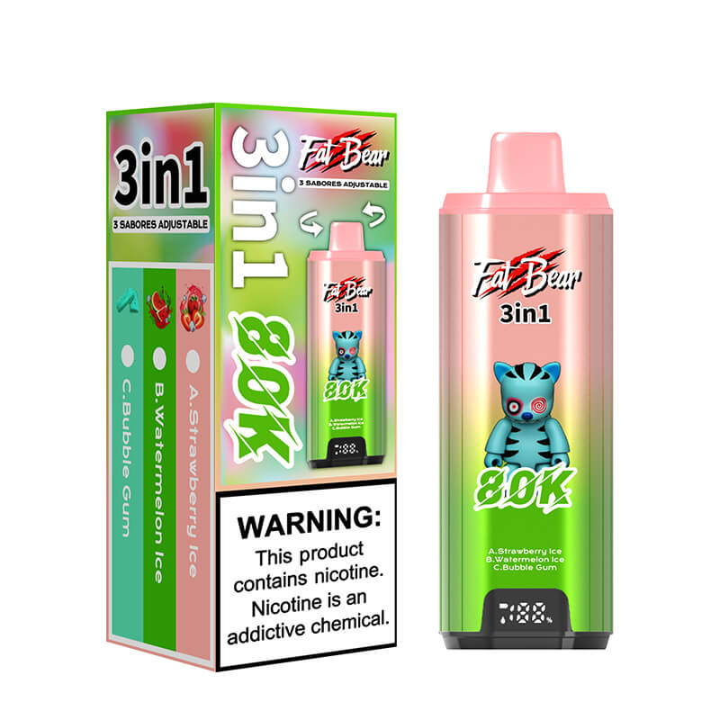 Aivono Aim Fatbear 80000 Puffs Triple Flavors Disposable Vape