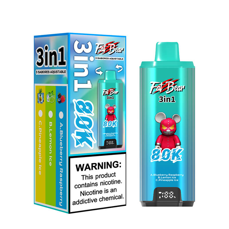 Aivono Aim Fatbear 80000 Puffs Triple Flavors Disposable Vape