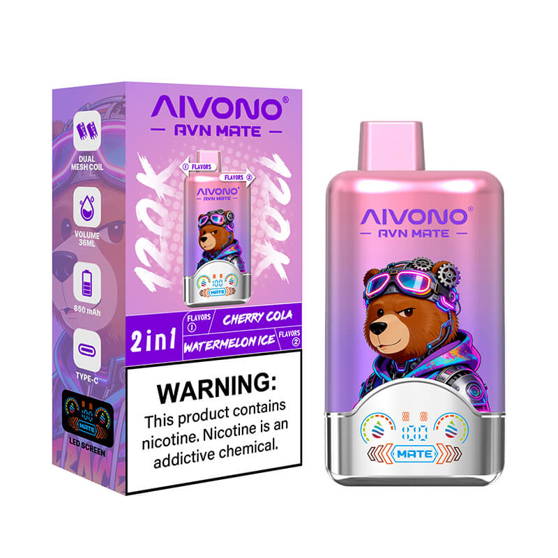 Aivono Avn Mate 120000 Puffs 2in1 Disposable Vape