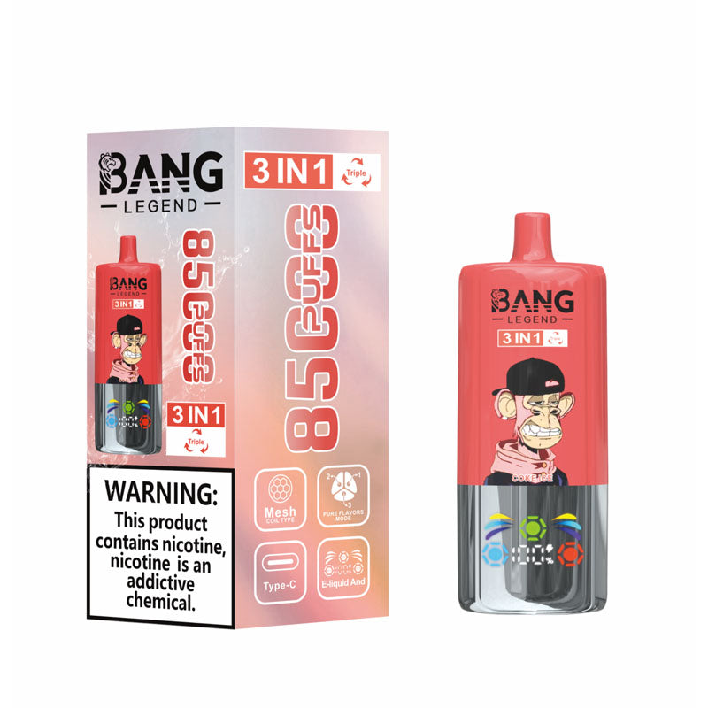Bang Legend Triple 85000 Puffs Disposable Vape