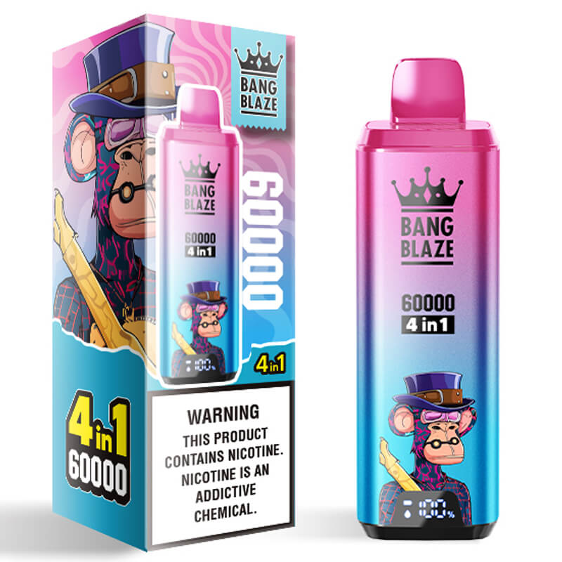 Bang Blaze 60000 Puffs 4 Flavors Disposable Vape