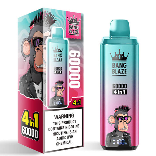 Bang Blaze 60000 Puffs 4 Flavors Disposable Vape