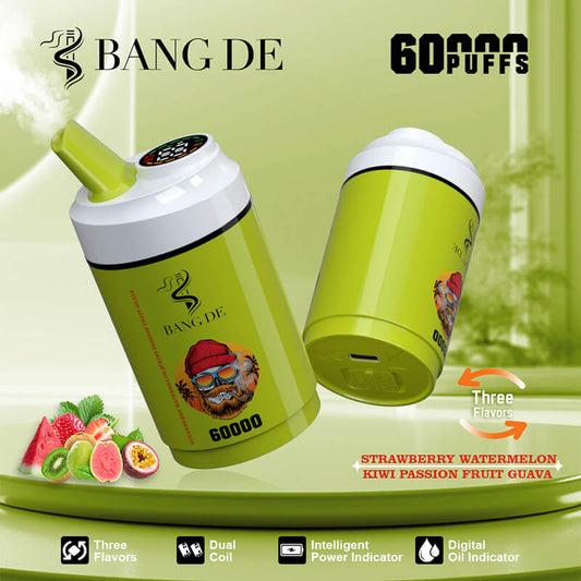 Bang DE 60000 Puffs Triple Flavors Disposable Vape