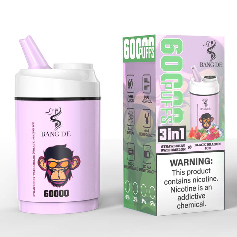Bang DE 60000 Puffs Triple Flavors Disposable Vape
