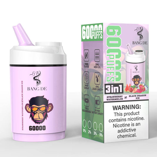 Bang DE 60000 Puffs Triple Flavors Disposable Vape