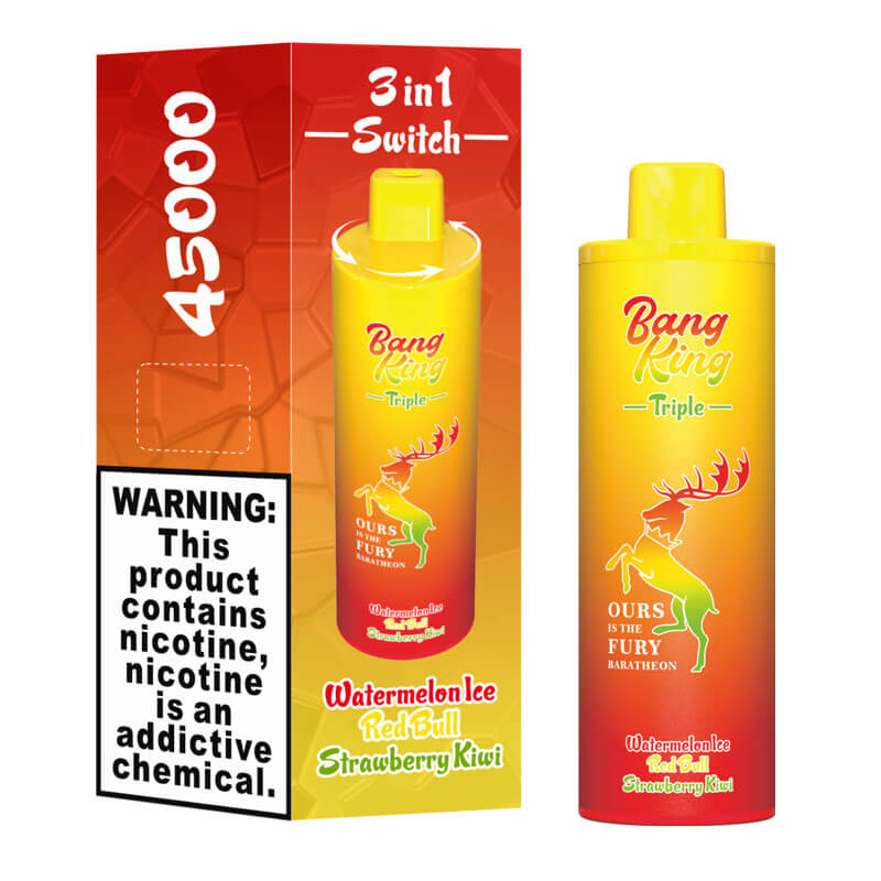 Bang King Triple 45000 Puffs 3in1 Disposable Vape