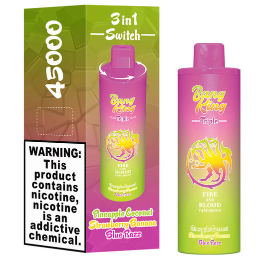 Bang King Triple 45000 Puffs 3in1 Disposable Vape