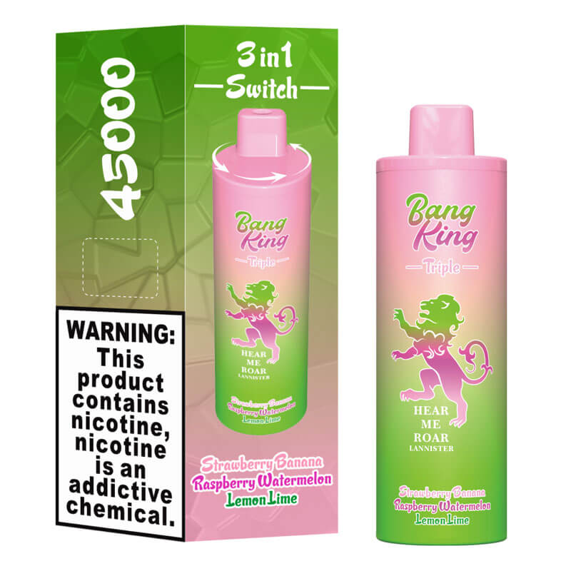 Bang King Triple 45000 Puffs 3in1 Disposable Vape