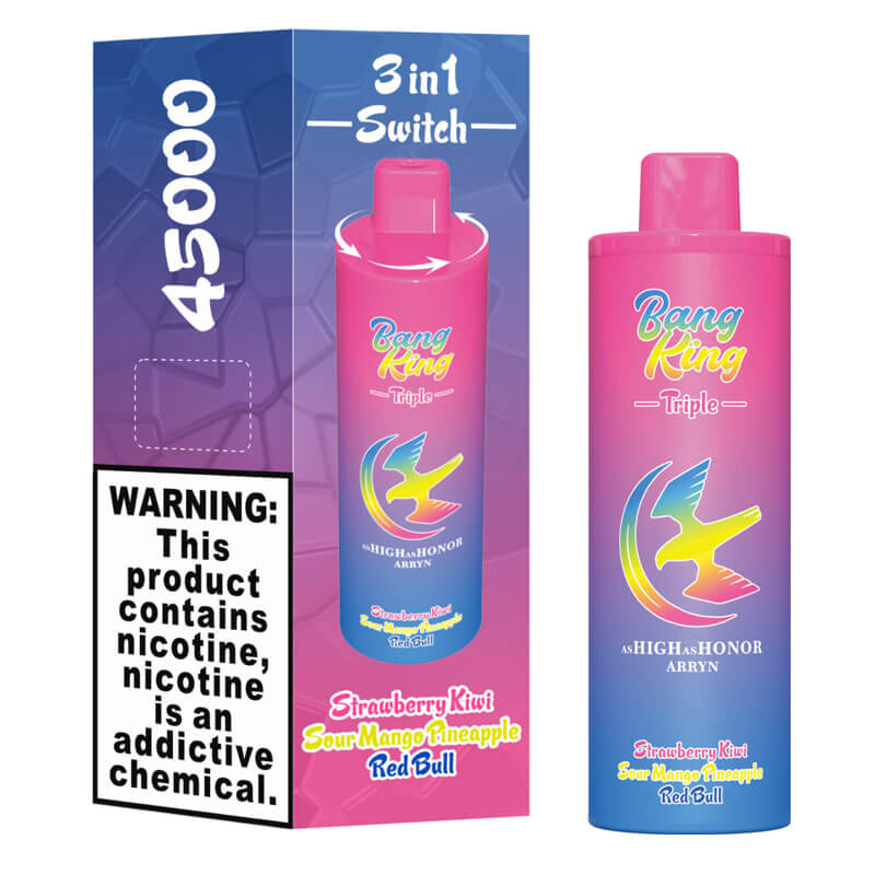 Bang King Triple 45000 Puffs 3in1 Disposable Vape