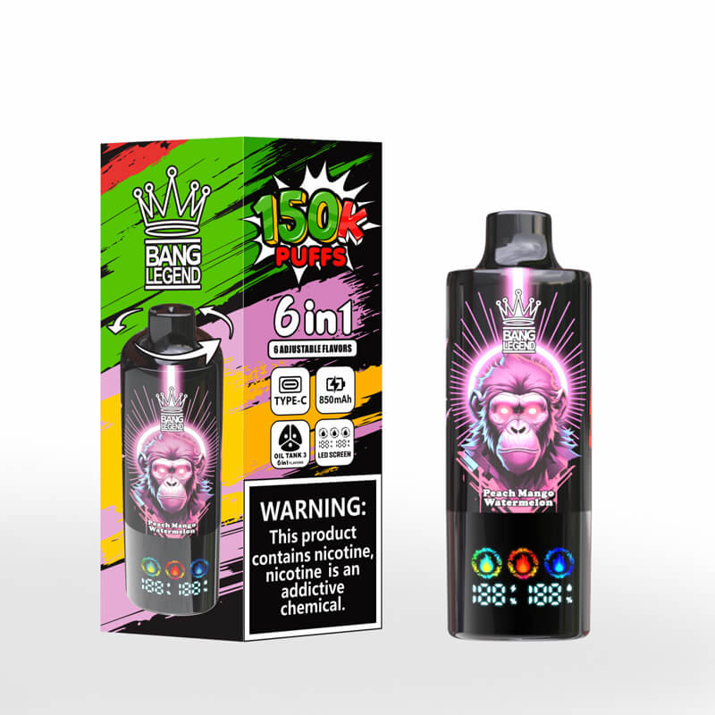 Bang Legend 150000 Puffs 6 Flavors Disposable Vape