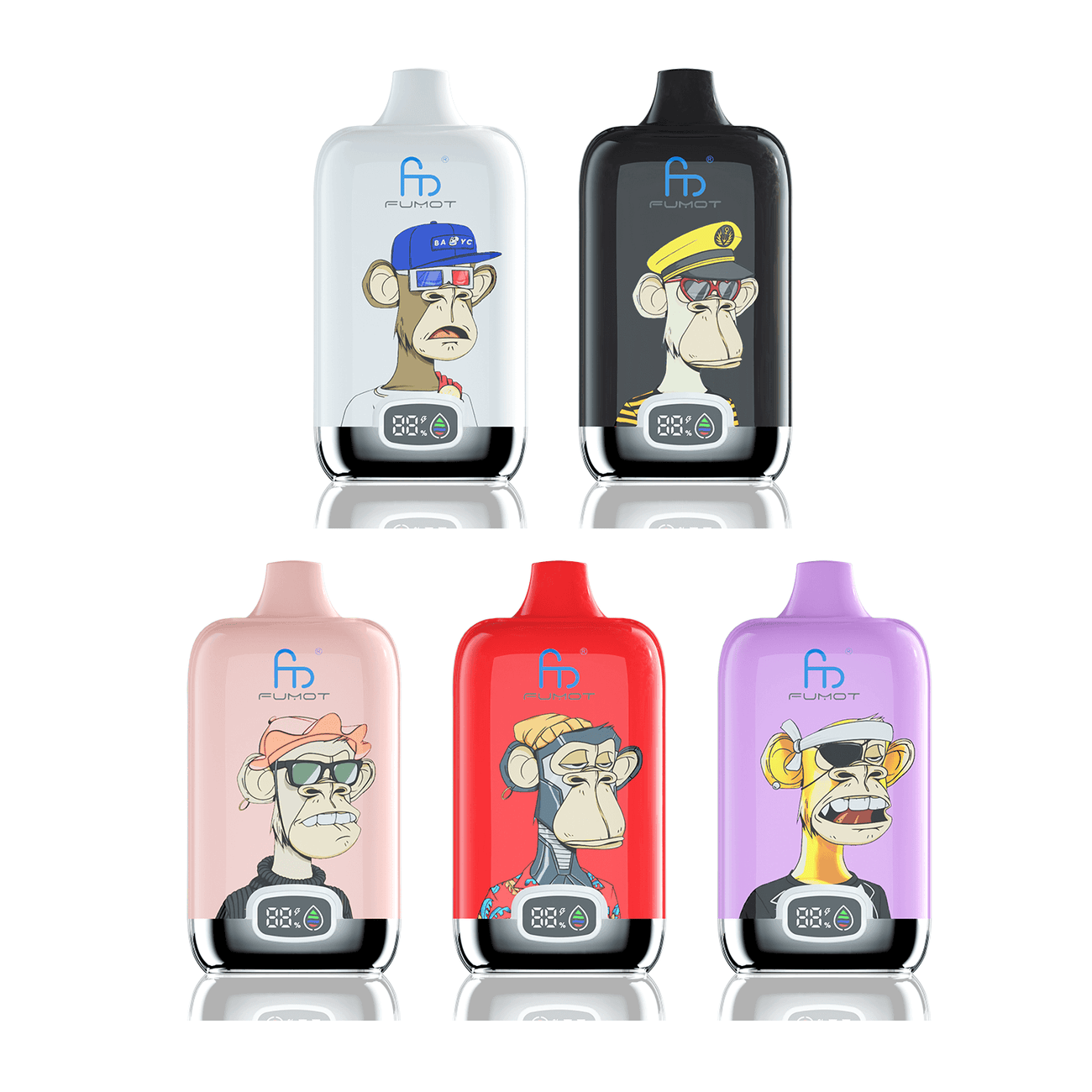 Fumot Digital Box 12000 Puffs Disposable Vape 12K E-cigarettes Atomizer Vape Atomizer Fumot Digital Box 12000 Puffs Disposable Vape 12K E-cigarettes Atomizer Vape Atomizer