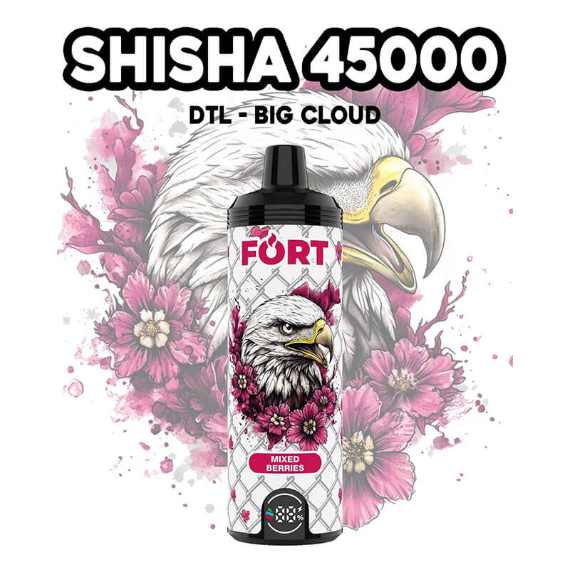 Savage Fort Shisha Hookah 45000 Puffs Disposable Vape