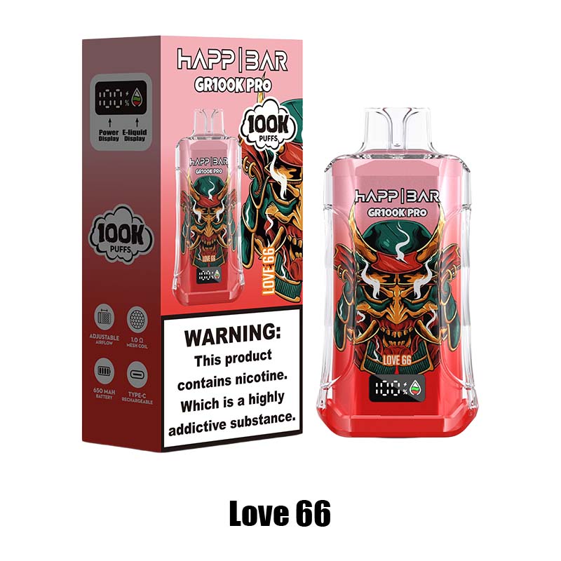 HAPP BAR GR100K PRO 100000 Puffs Disposable Vape
