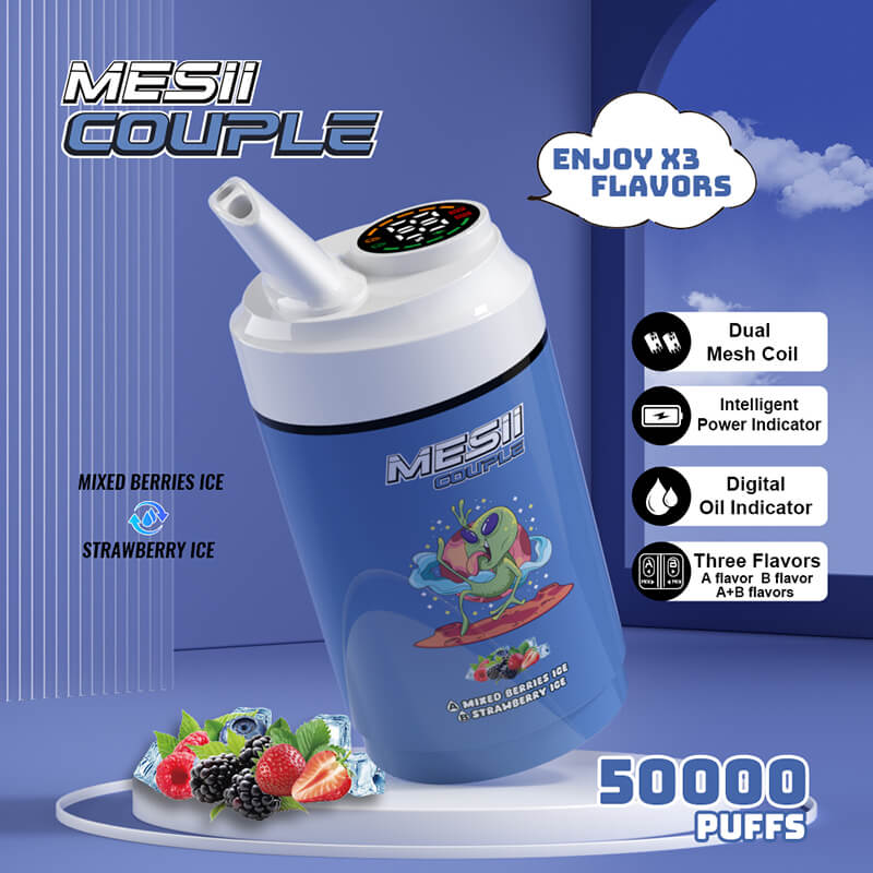 Mesii Couple 50000 Puffs Triple Flavors Disposable Vape