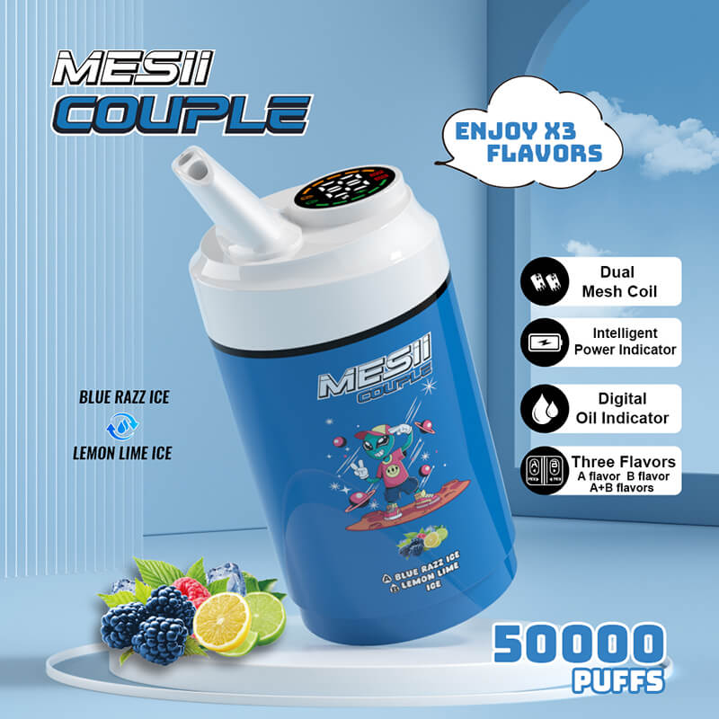 Mesii Couple 50000 Puffs Triple Flavors Disposable Vape