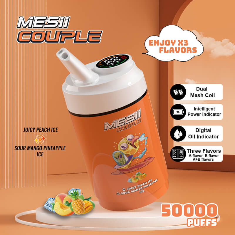 Mesii Couple 50000 Puffs Triple Flavors Disposable Vape