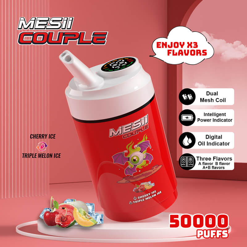 Mesii Couple 50000 Puffs Triple Flavors Disposable Vape