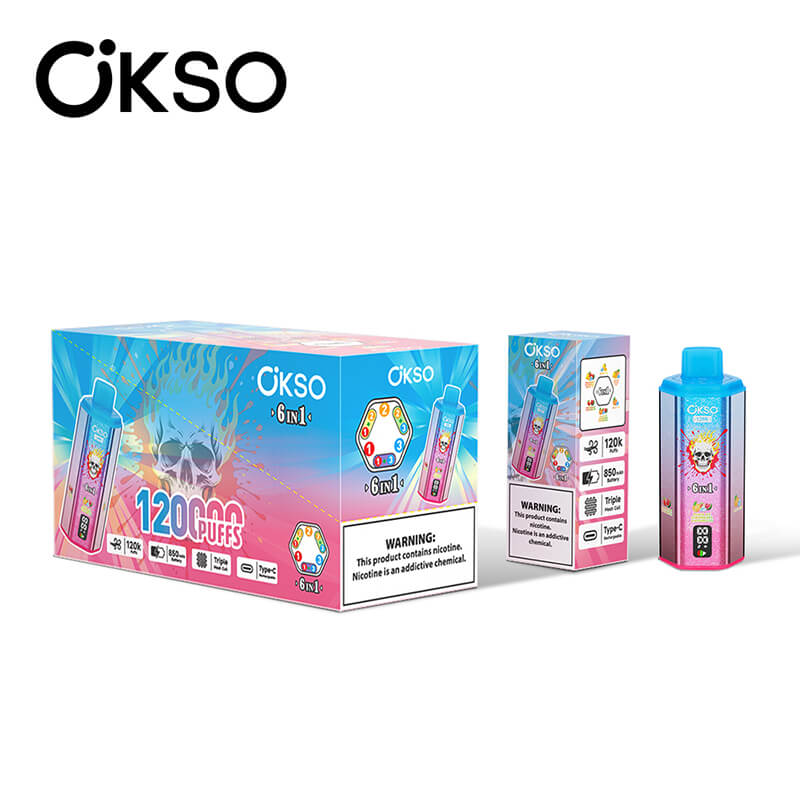 OKSO 6in1 120000 Puffs Disposable Vape