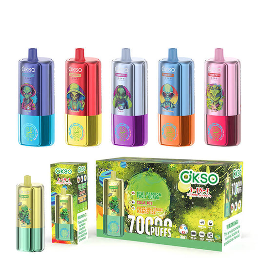 OKSO 70000 Puffs 3in1 Flavors Disposable Vape