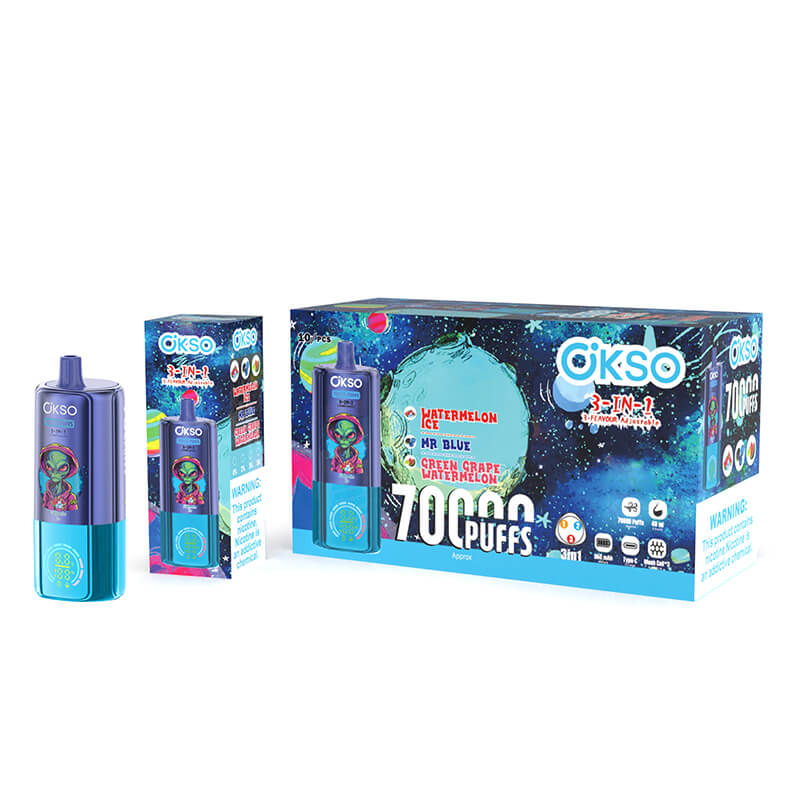 OKSO 70000 Puffs 3in1 Flavors Disposable Vape