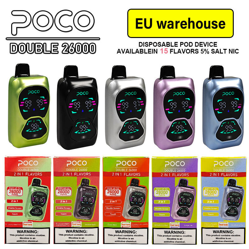 POCO DB26000 Dual Flavors Disposable Vape 26000 Puffs