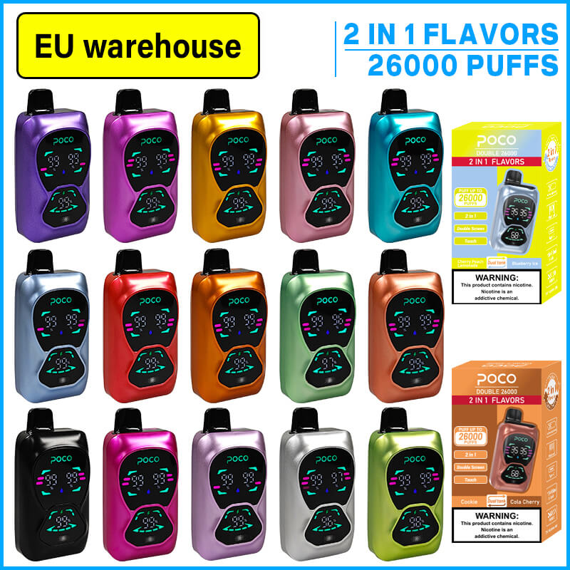 POCO DB26000 Dual Flavors Disposable Vape 26000 Puffs