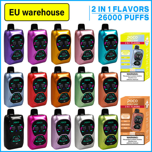 POCO DB26000 Dual Flavors Disposable Vape 26000 Puffs