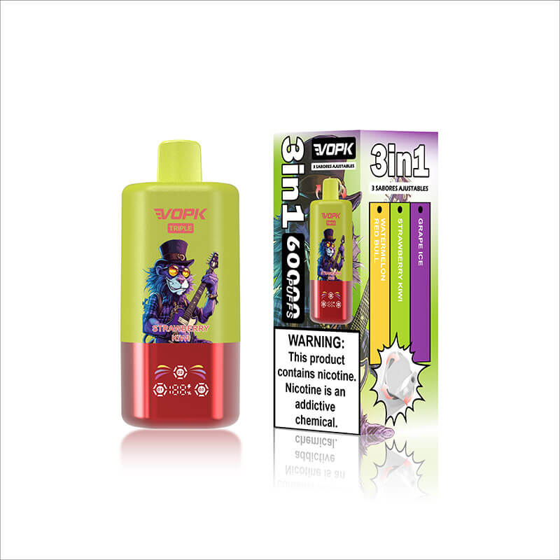 VOPK 60000 Puffs 3 in 1 Triple Flavors Disposable Vape