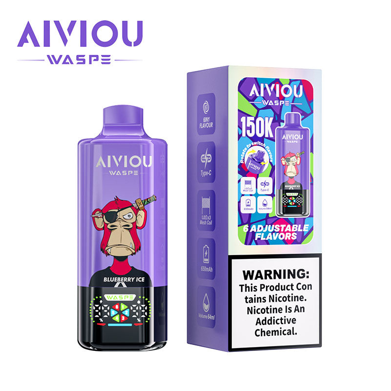 Waspe Aiviou 150000 Puffs Disposable Vape