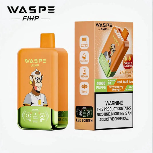 WASPE Fihp 40000 Dual Flavors Disposable Vape