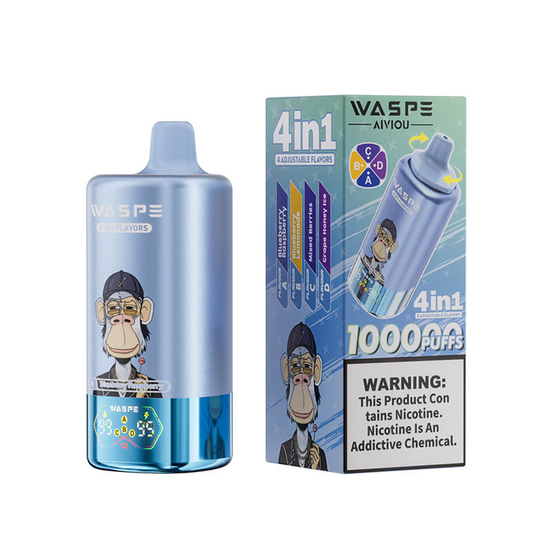 WASPE 100000 Puffs 4 Flavors Disposable Vape