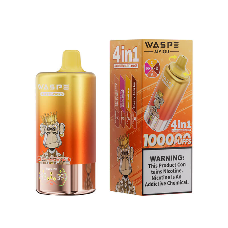WASPE 100000 Puffs 4 Flavors Disposable Vape