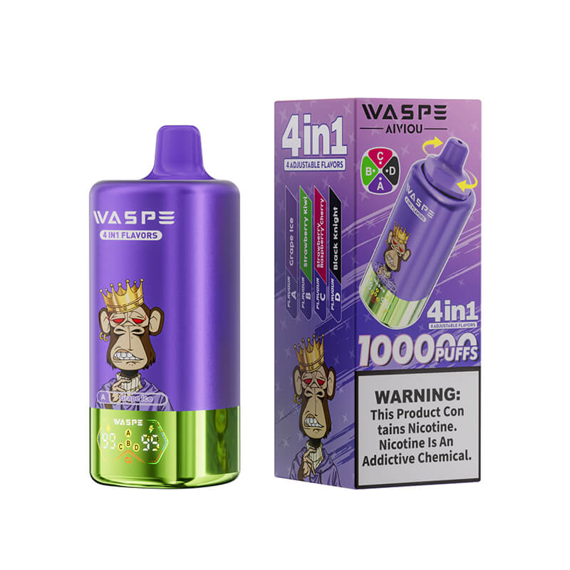 WASPE 100000 Puffs 4 Flavors Disposable Vape