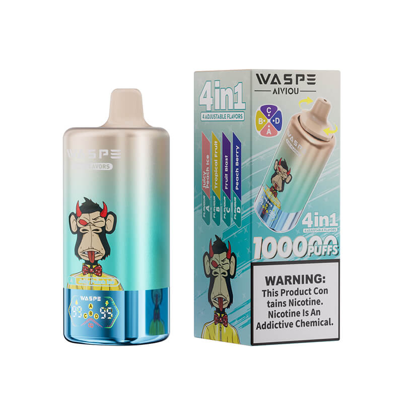 WASPE 100000 Puffs 4 Flavors Disposable Vape