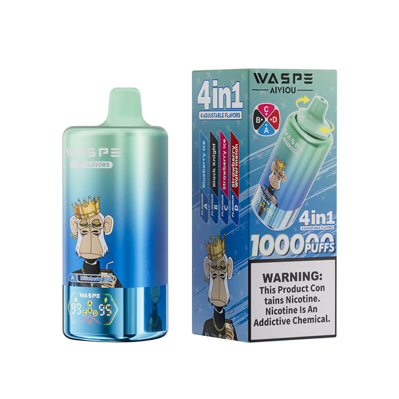 WASPE 100000 Puffs 4 Flavors Disposable Vape
