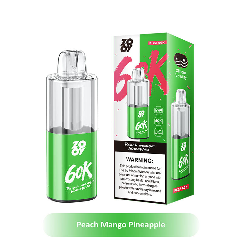 Zooy Fizz 60000 Puffs Disposable Vape