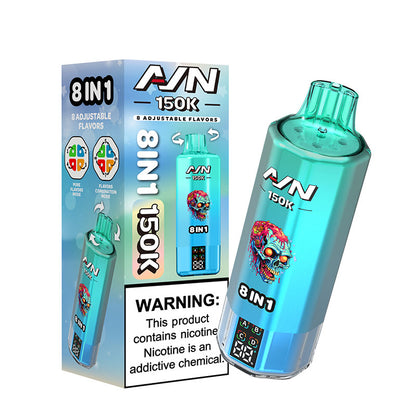 Aivono Aim Avn 150000 Puffs 8in1 Disposable Vape