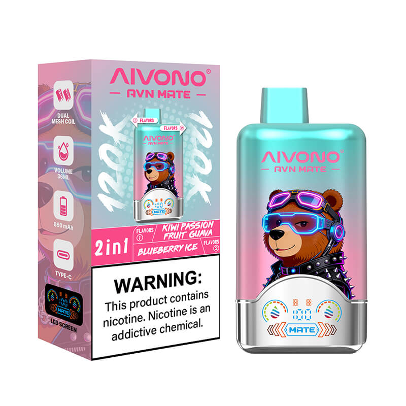 Aivono Avn  Mate 120000 Puffs 2in1 Disposable Vape