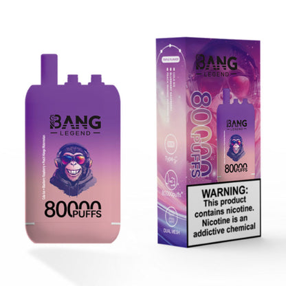 Bang Legend 80000 Triple Flavors Disposable Vape