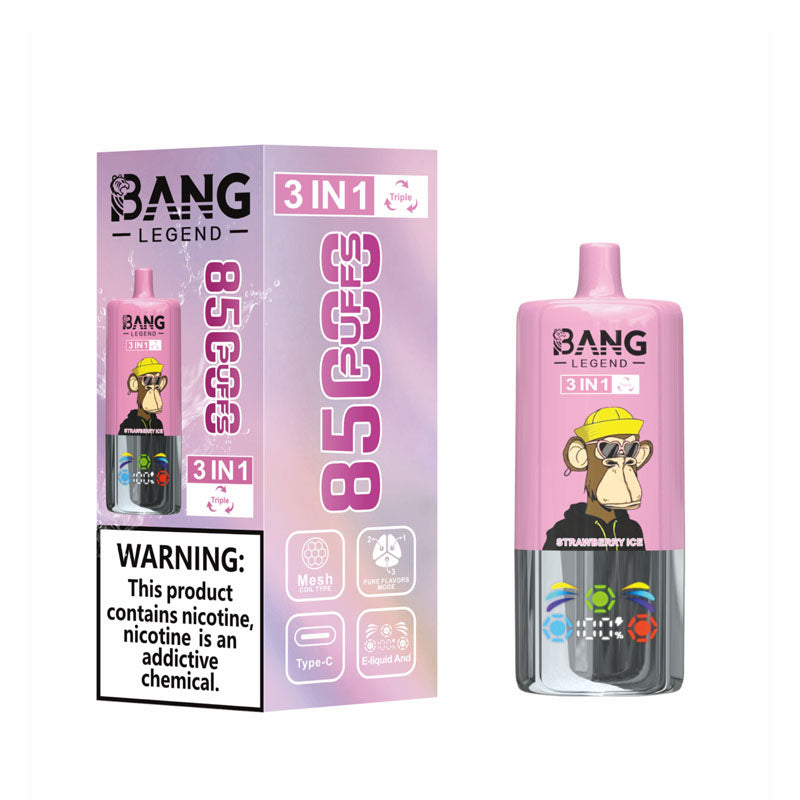 Bang Legend Triple 85000 Puffs Disposable Vape