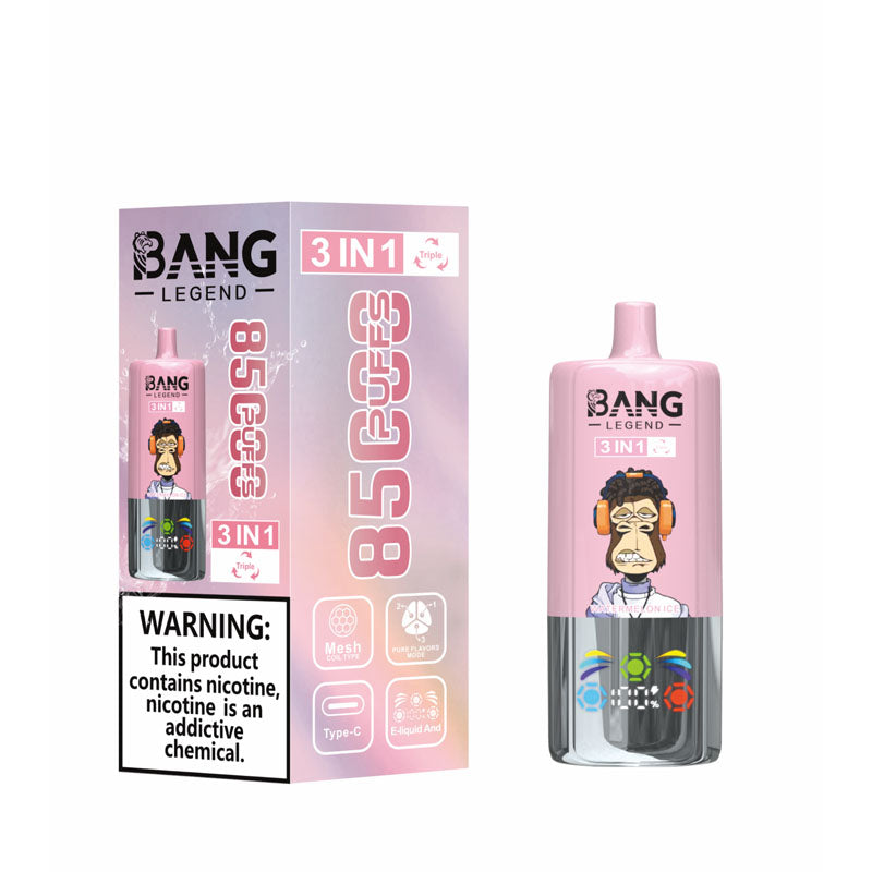 Bang Legend Triple 85000 Puffs Disposable Vape