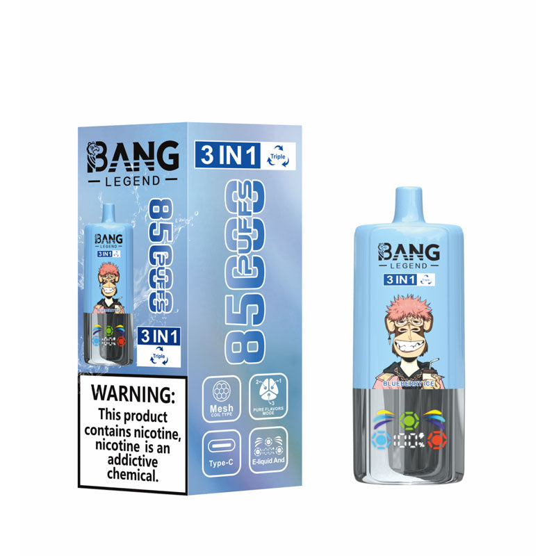 Bang Legend Triple 85000 Puffs Disposable Vape