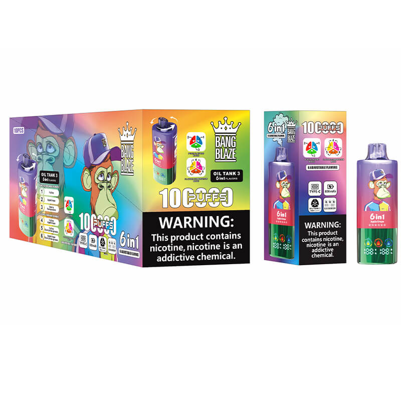 Bang Blaze 100000 Puffs 6 Flavors Disposable Vape