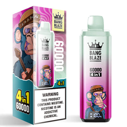Bang Blaze 60000 Puffs 4 Flavors Disposable Vape