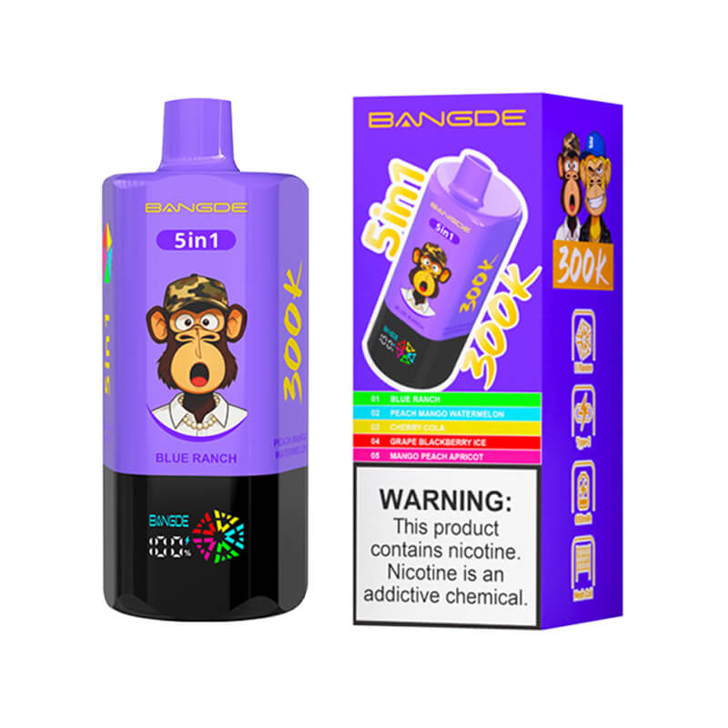 Bang DE 300000 Puffs 5in1 Disposable Vape