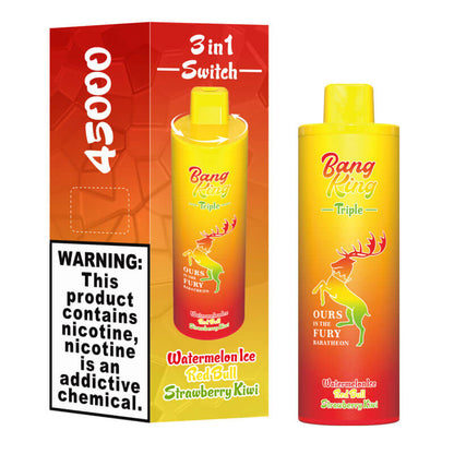 Bang King Triple 45000 Puffs 3in1 Disposable Vape